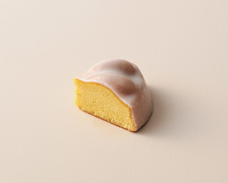 レモンと和三盆のケーキ